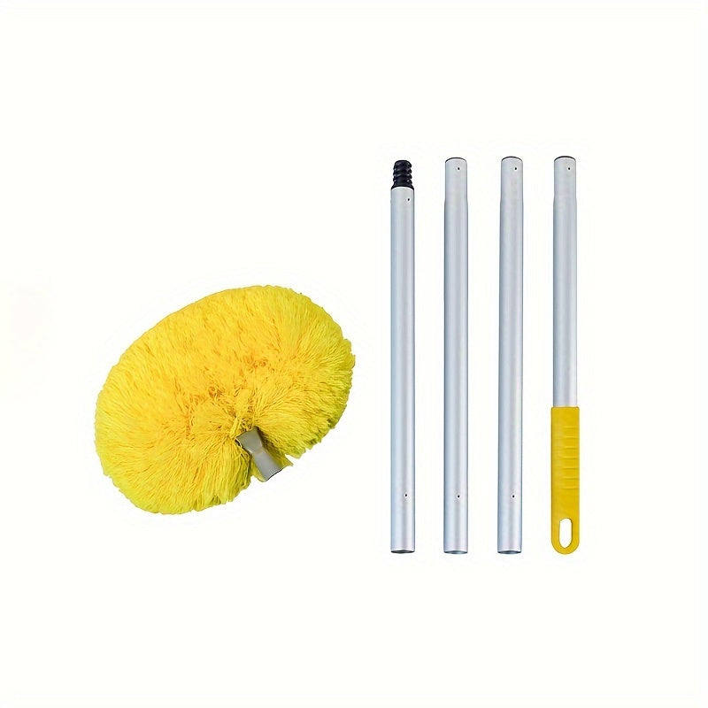 Removable Washable Microfiber Ceiling Fan Duster with Extendable Pole