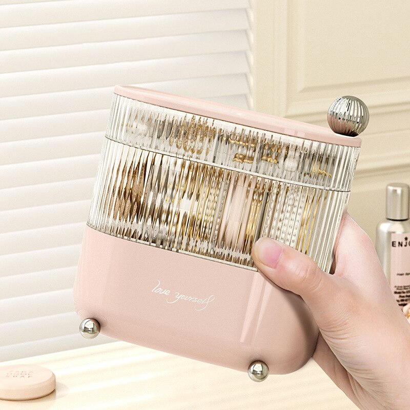 3 Layers Rotating Jewelry Storage Box