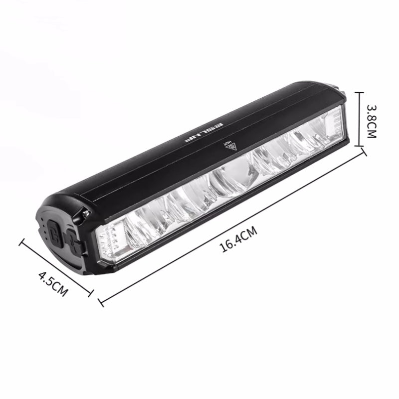 Waterproof Flashlight USB Charging Road Cycling Lamp