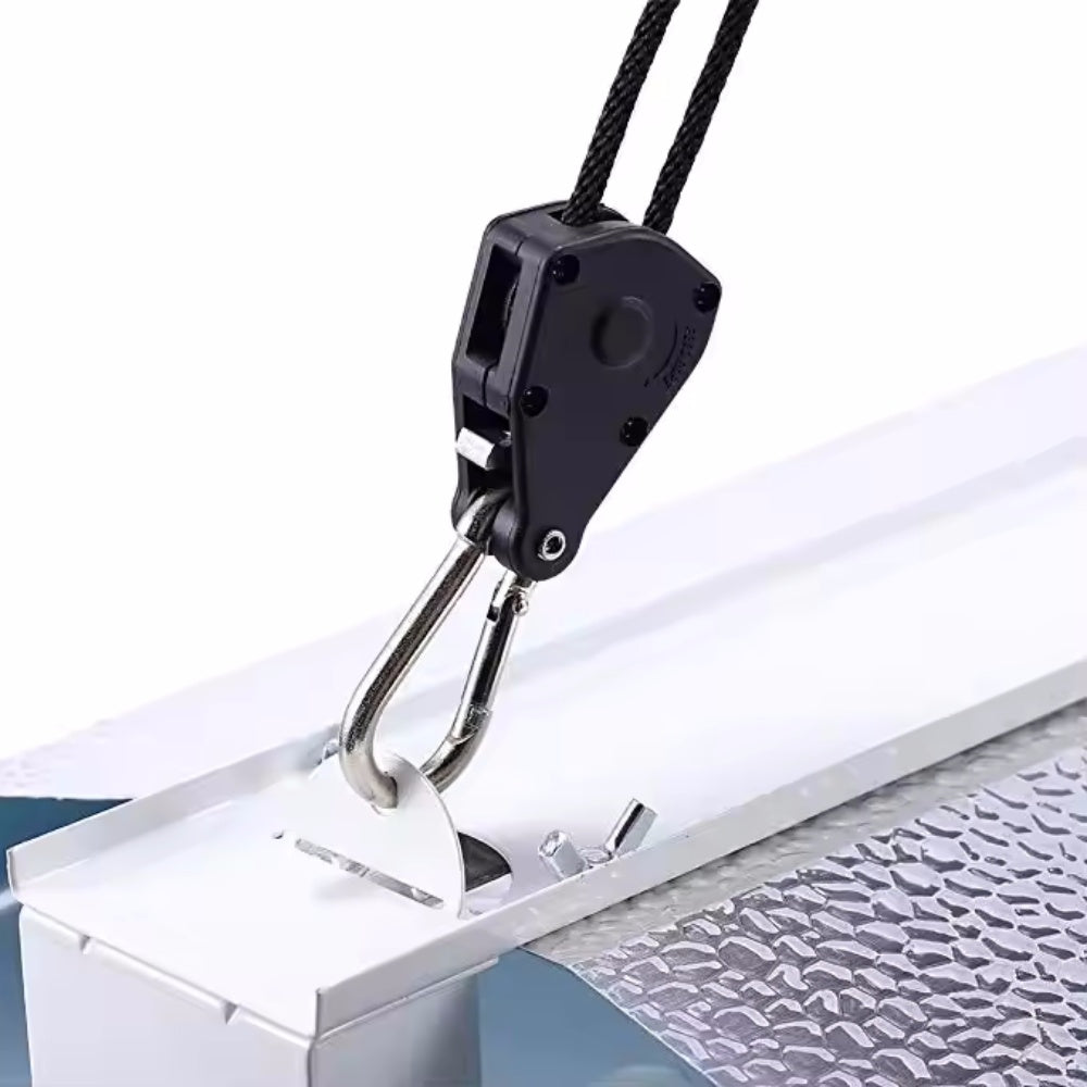 2pcs Adjustable 8inch Reinforced Hangers Hanging Ratchet for Tent