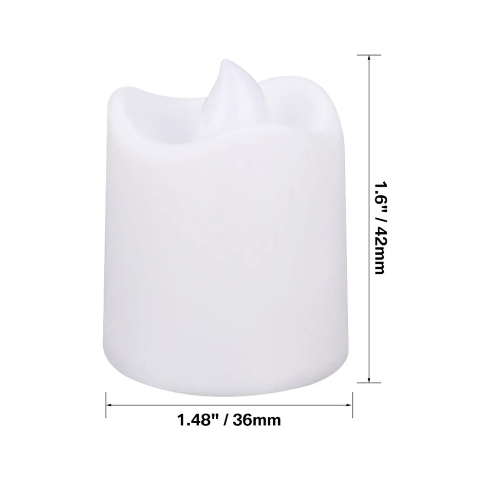 Flameless Battery-Powered LED Tea Light Candles