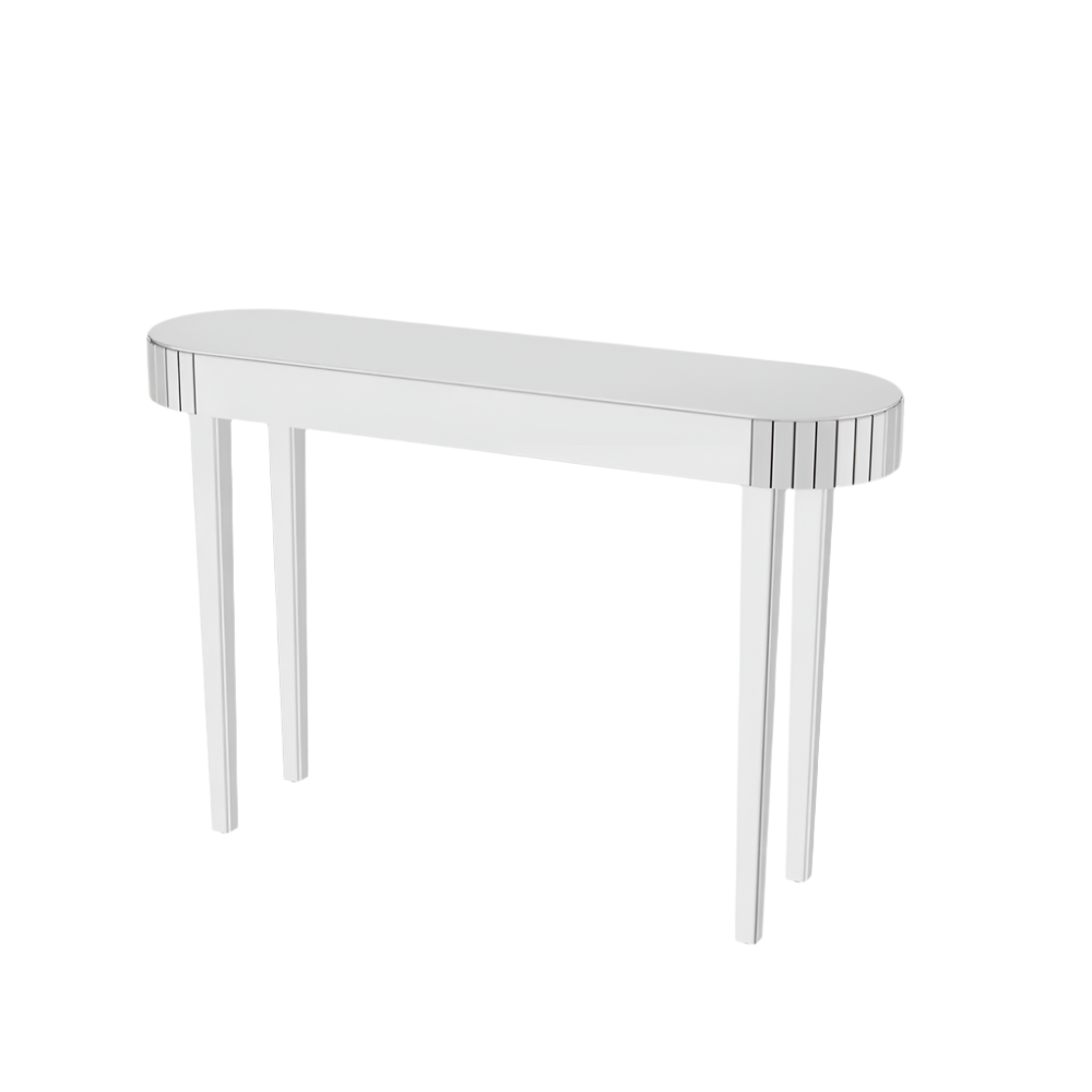 Console Table Mirrored Vanity High-end Entryway Table