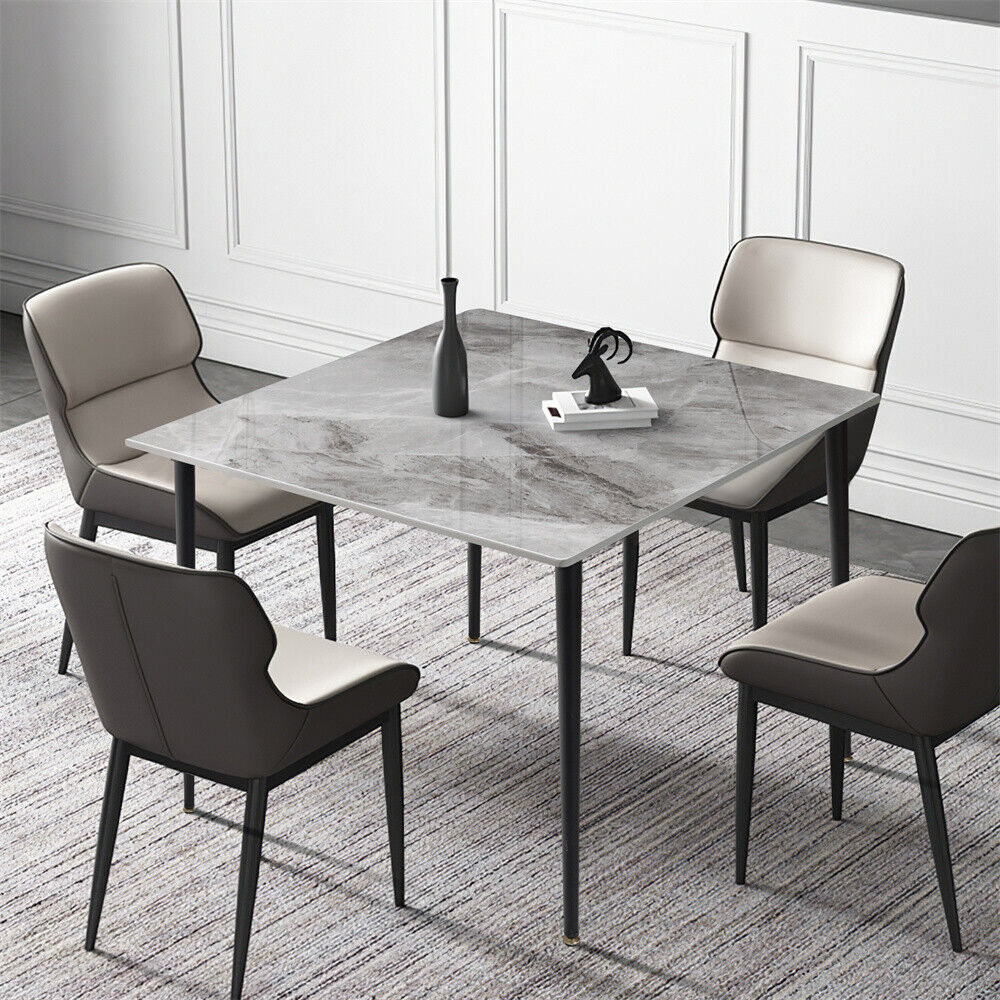 Square Marble Dining Table- Perfect for Restaurants, Kitchens, Cafes and Shops