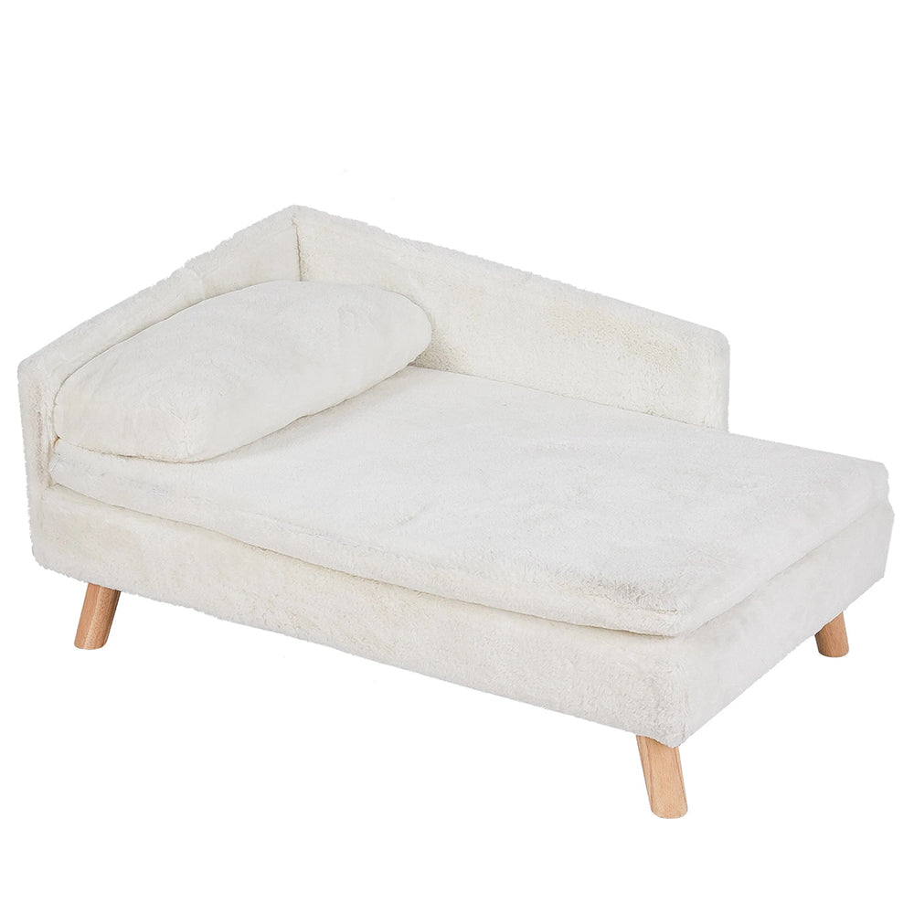 Hansona Elevated Pet Bed Nordic Pet Stool with Waterproof Cozy Pad