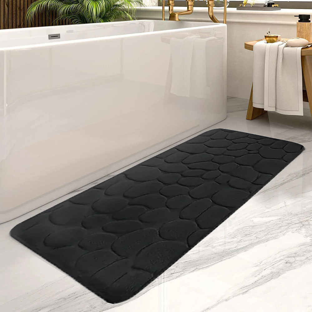 Non-slip Absorbent Bathroom Rug Long Strip Bathtub Floor Mat