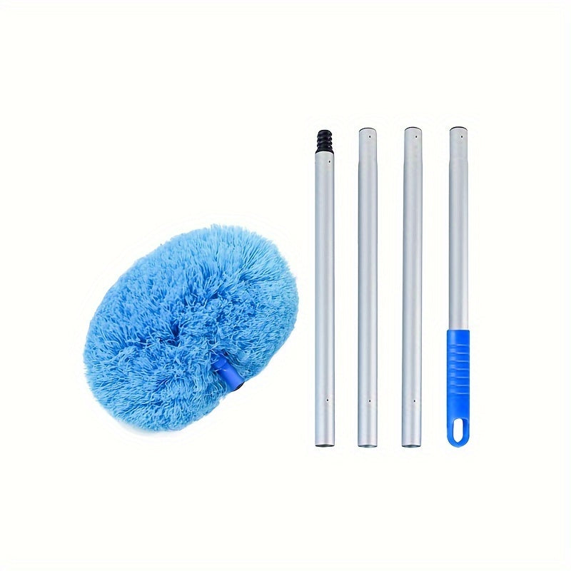 Removable Washable Microfiber Ceiling Fan Duster with Extendable Pole