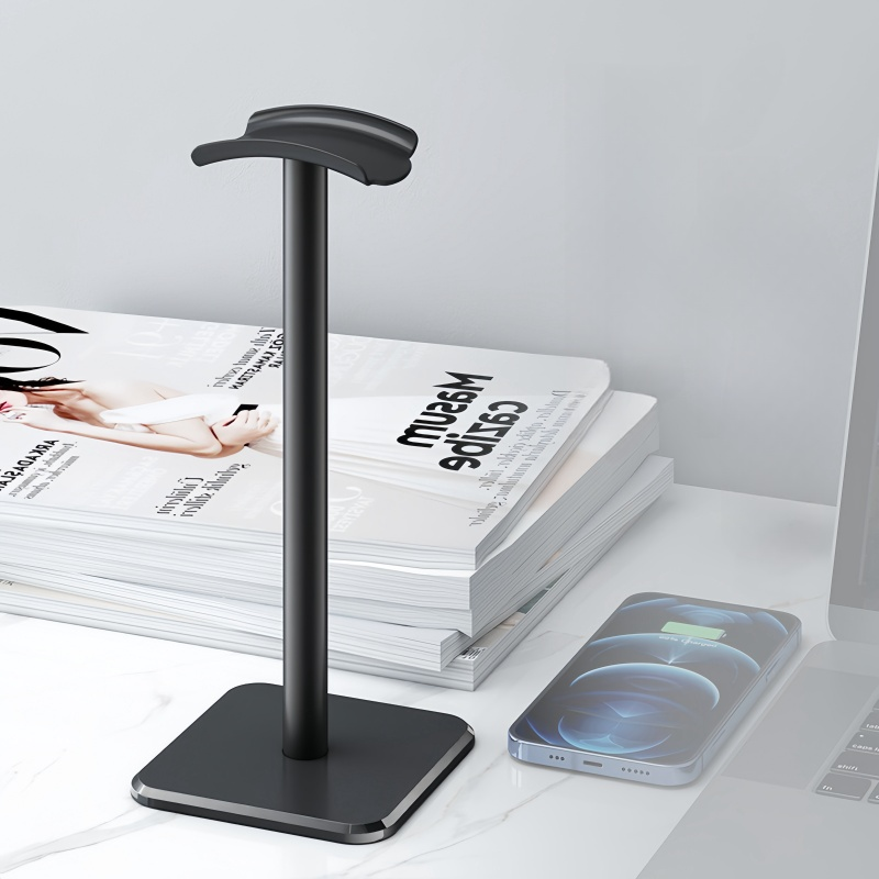Space Saving Gaming Headset Stand Rack Desktop Organizer