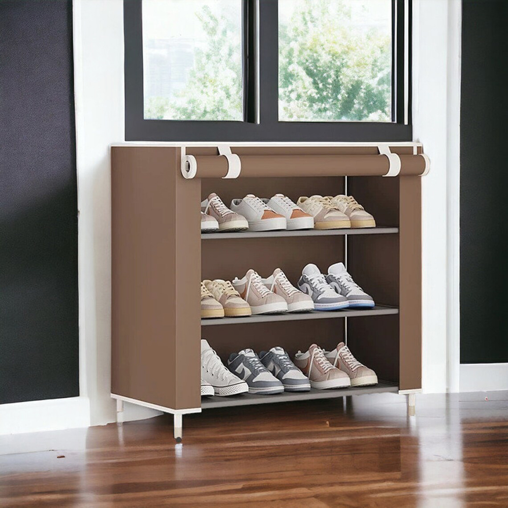 Nonwovens Fabric Dustproof Multilayer Shoes Cabinet Organizer