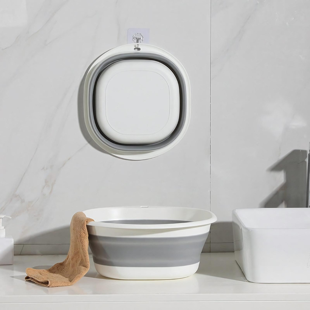 Lightweight Hanging Collapsible Basin Sinks Cleaning Tool