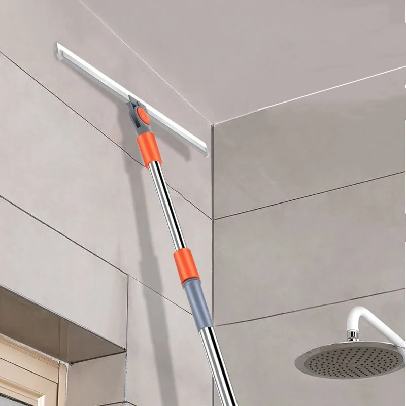 Magic Wiper Silicone Scraper Broom for Bathroom Sweeping