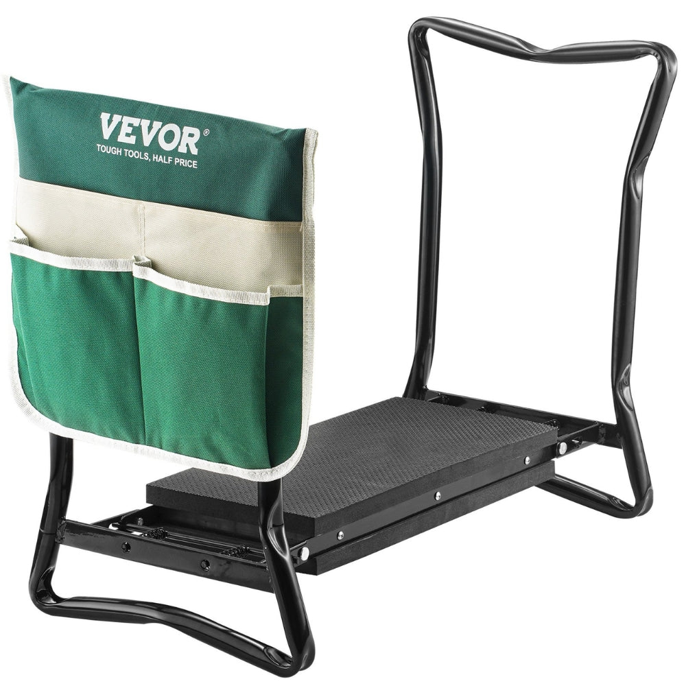 Garden Kneeler and Seat 330 lbs Load Capacity Foldable Garden Stool  Kneeling Bench for Gardening