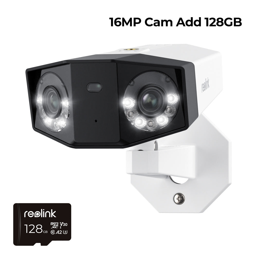 4K UHD Dual-Lens Security Camera