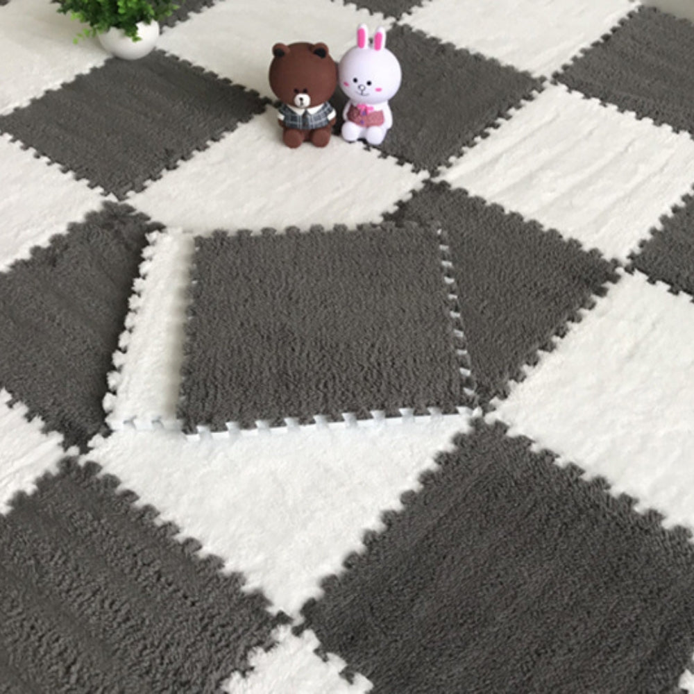 Soft Plush Children's Mat Baby Play Mat Baby Toys Eva Foam Puzzle Carpet