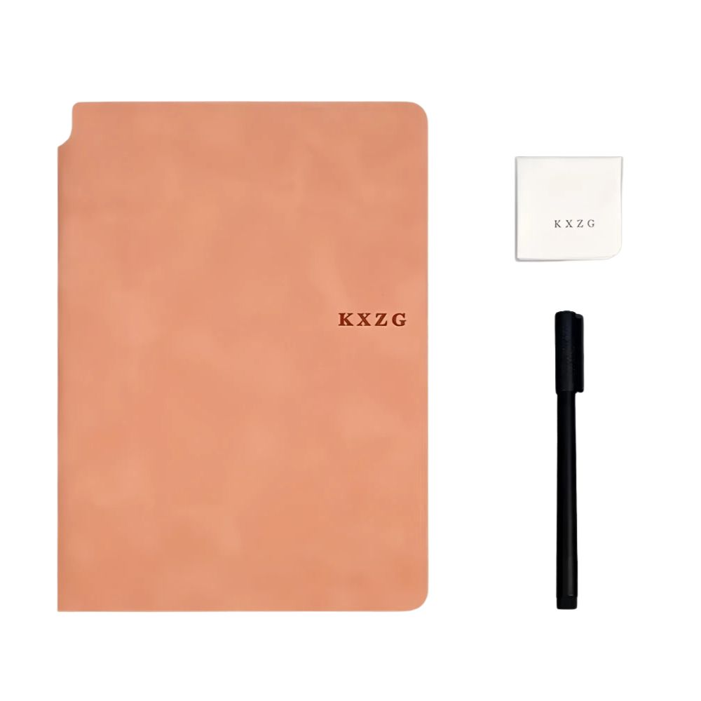 Hansona Reusable Whiteboard Notebook Set – Includes Pen, Cloth, and Planner