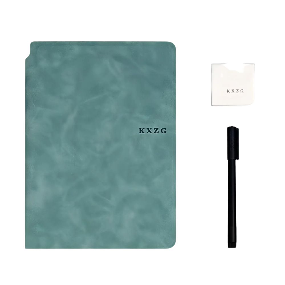 Hansona Reusable Whiteboard Notebook Set – Includes Pen, Cloth, and Planner
