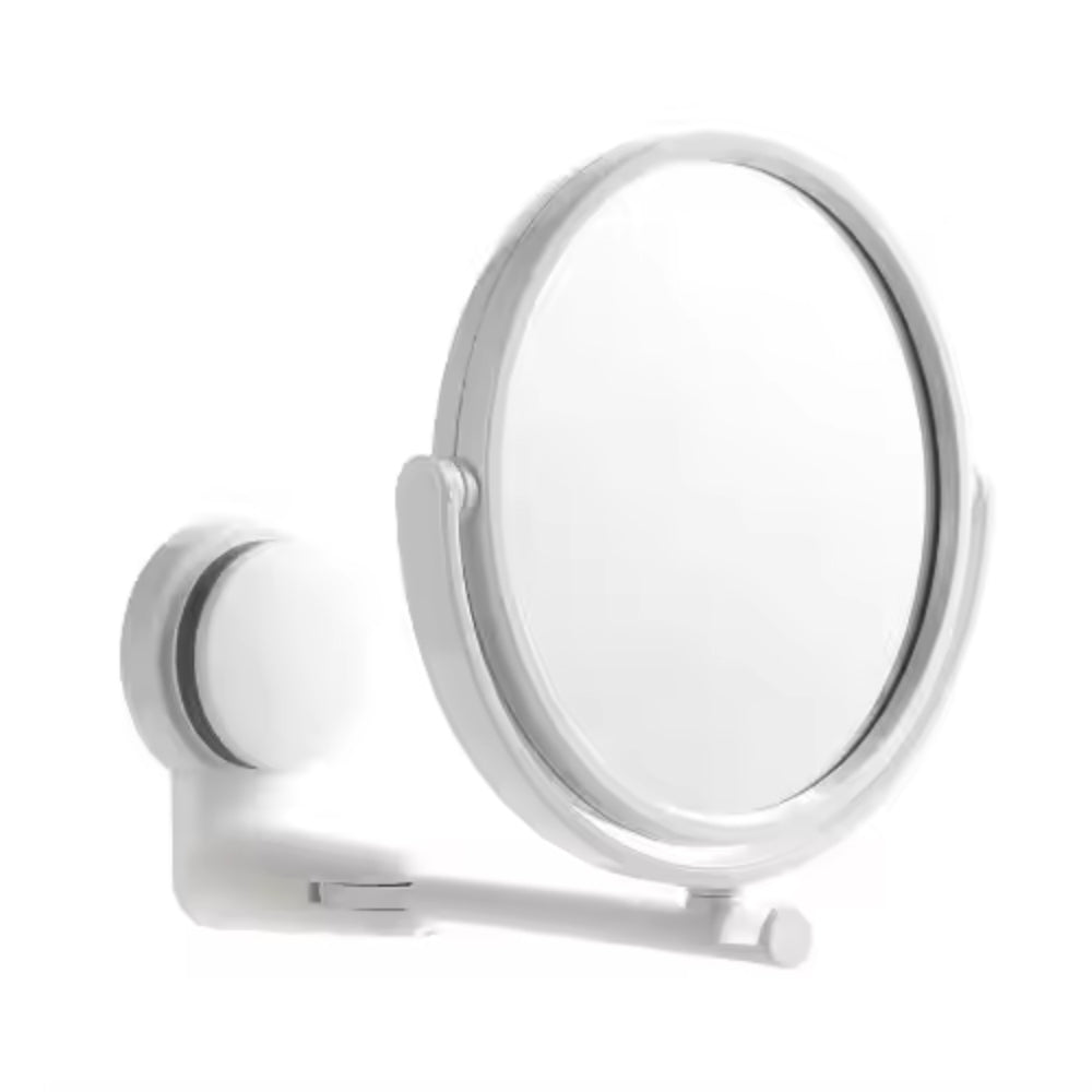 Hansona Folding Round Makeup Mirror Wall Mounted Rotating Double Sided Mirror
