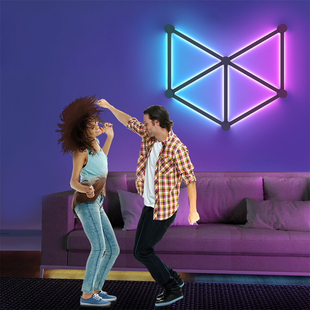 Splicing Light DIY Light RGB Smart Wall Light Voice Control Lamp