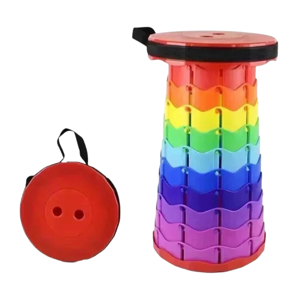 Hansona Folding Plastic Chair Portable Folding Expandable Stool