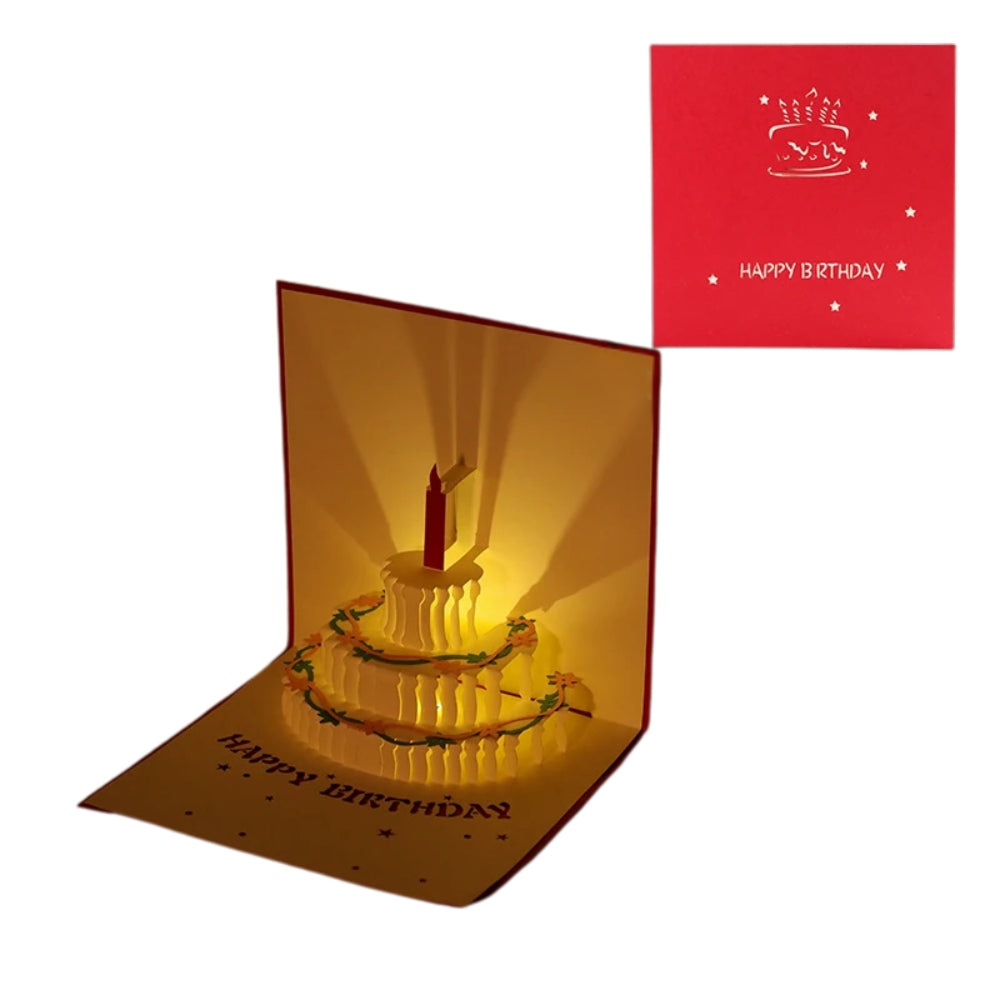 3D Light Music Birthday Card Creative Greeting Card_11