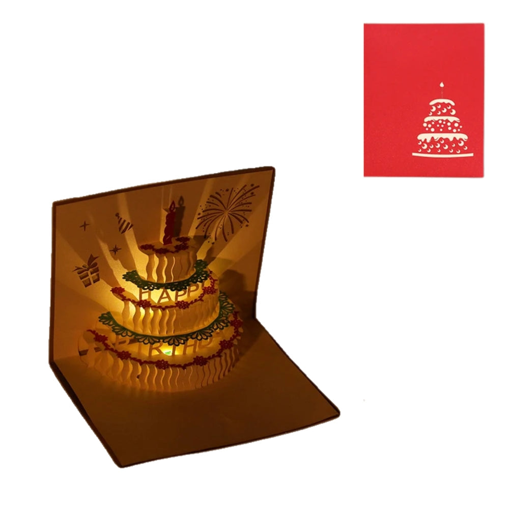 3D Light Music Birthday Card Creative Greeting Card_13