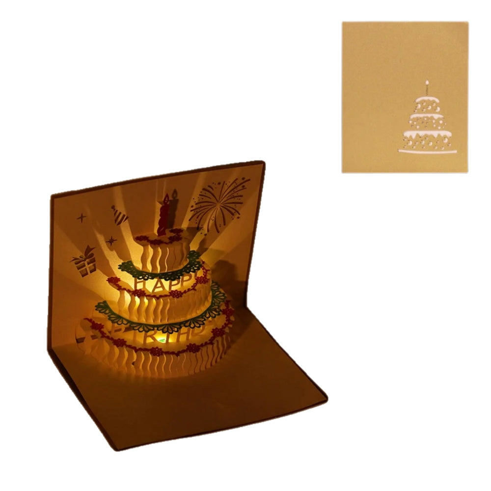 3D Light Music Birthday Card Creative Greeting Card_14