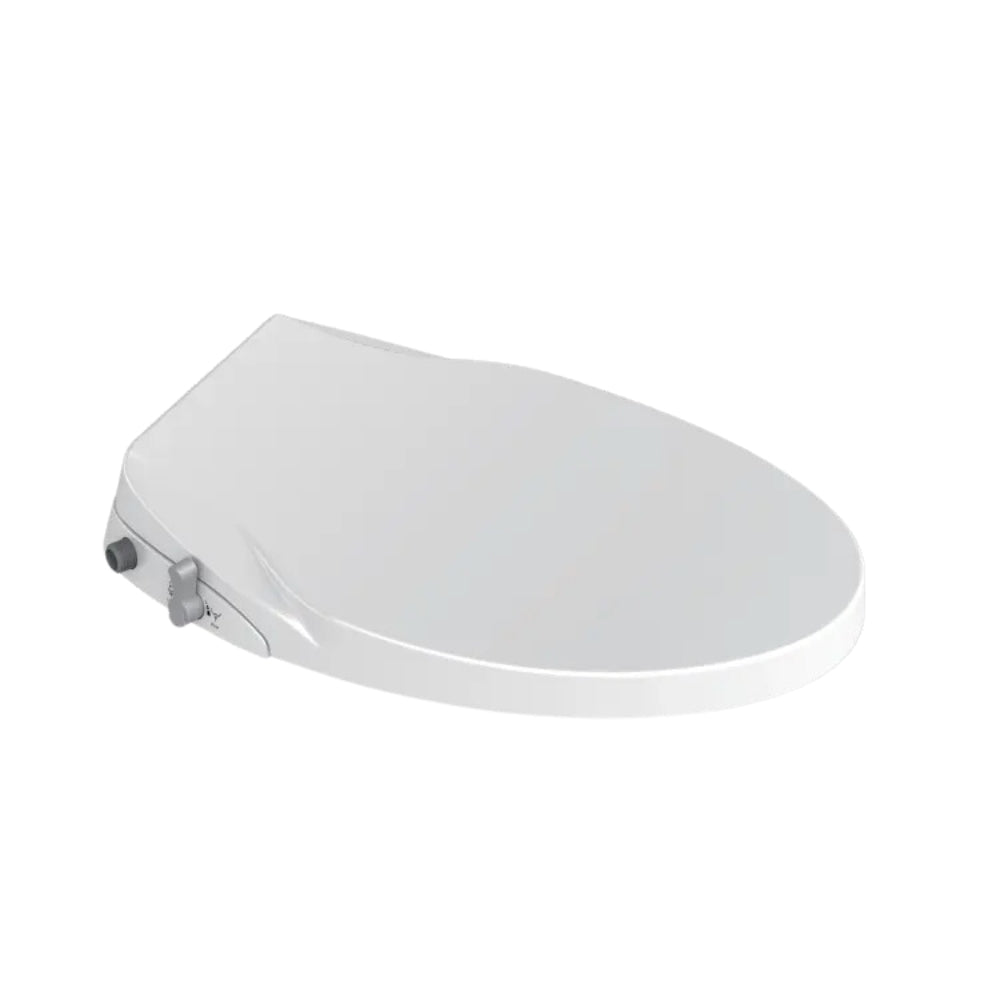 Non Electric Bidet Toilet Seat O Cover Bathroom Dual Nozzle Spray Water Wash
