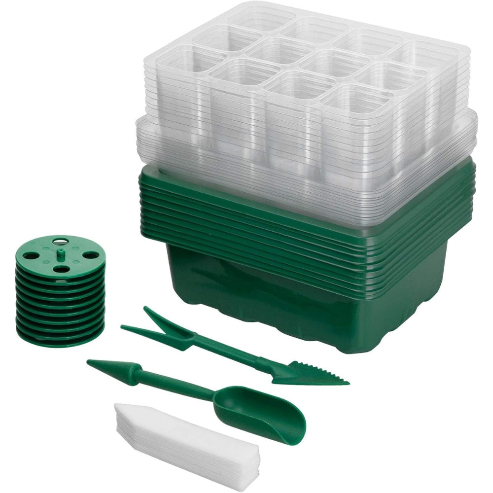 Plant Seed Grow Box Propagation Nursery Seedling Starter Tray
