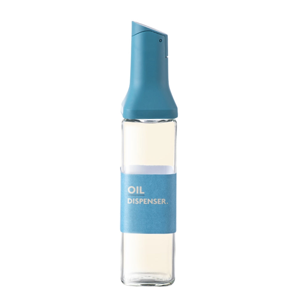 Oil Dispenser Bottle for Kitchen Auto Flip Dispenser Glass Cruet