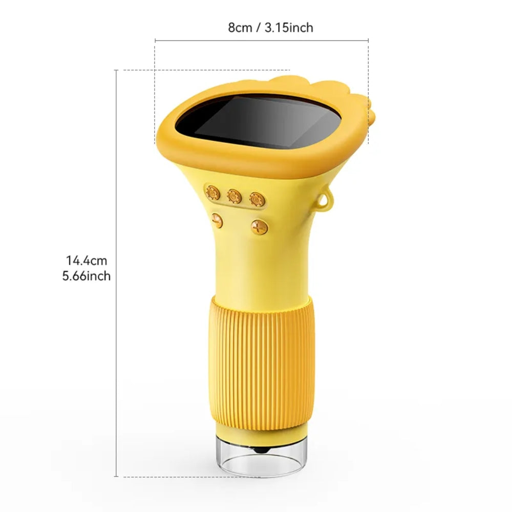 Kids Microscope 1000x Magnifier 200 Megapixels With LED Photo Video