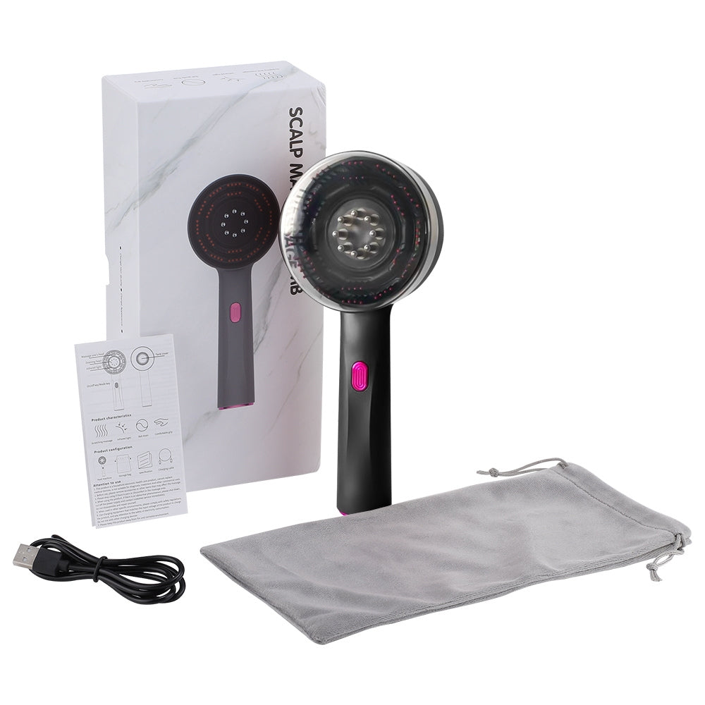 Portable Electric Massage Comb with 3 Modes