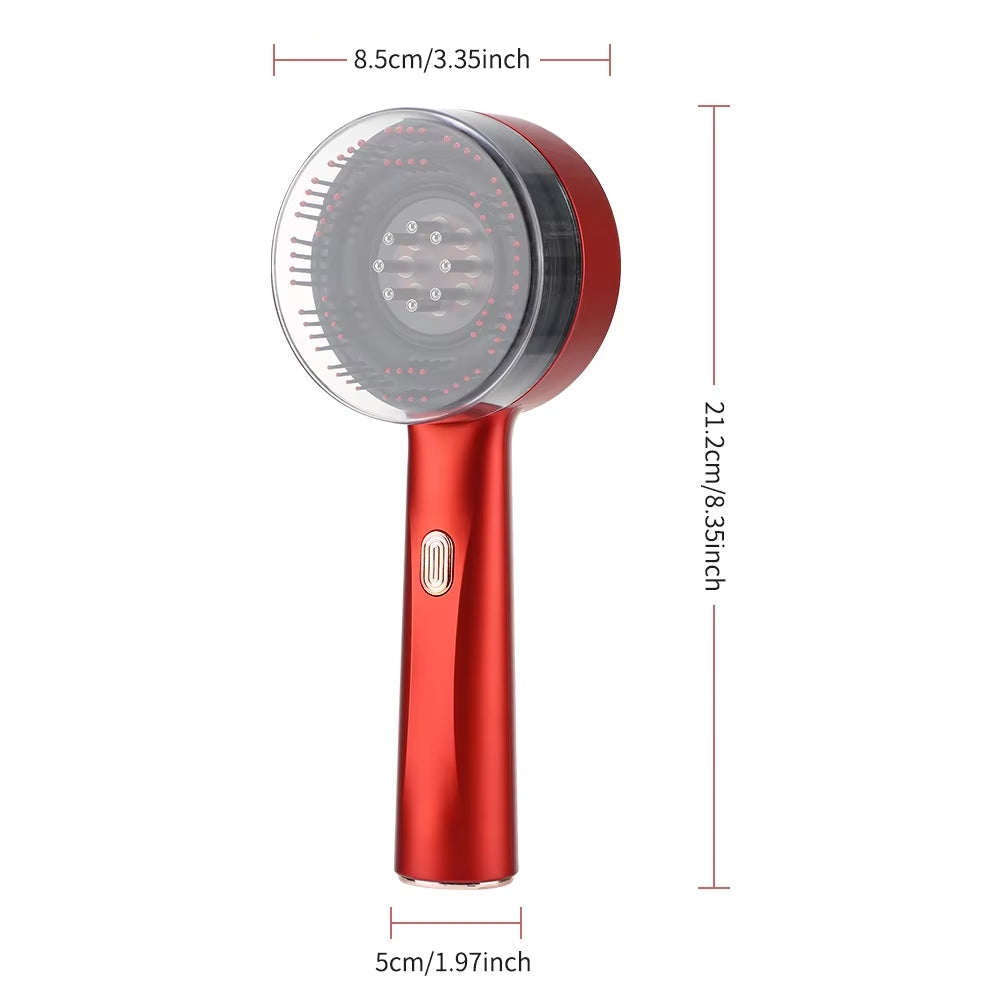 Portable Electric Massage Comb with 3 Modes
