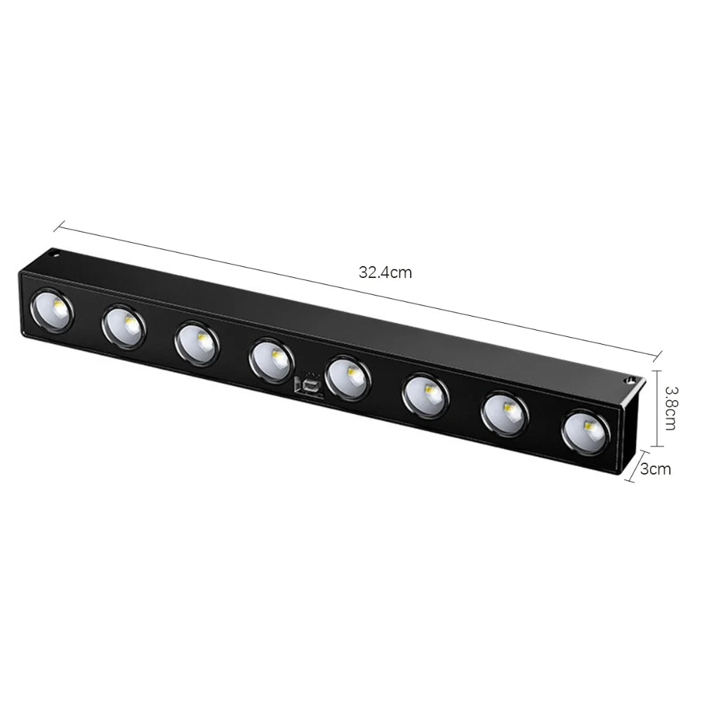 8 LED Solar Wall Light Outdoor Waterproof Garden Balcony Fence Lighting Lamp