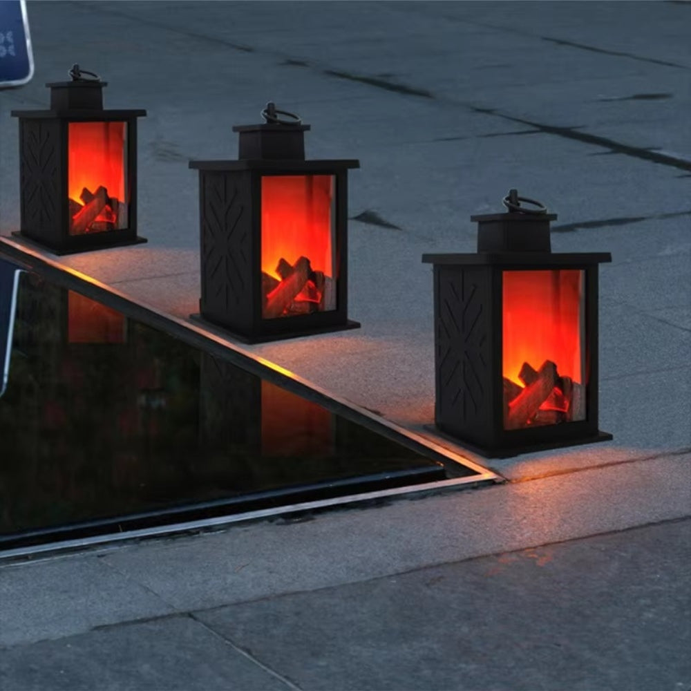 LED Fireplace Lamp Decorative Flame Light