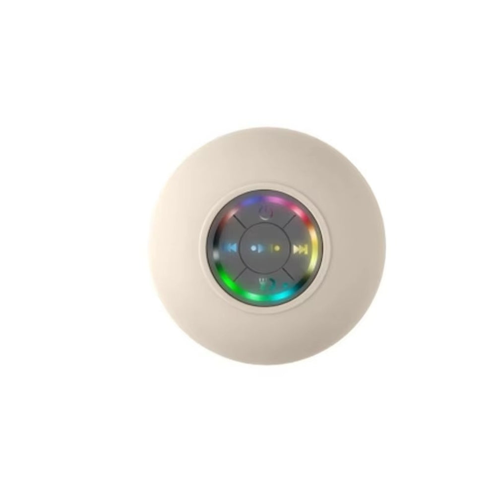 Portable Bluetooth Speaker with LED Waterproof Suction Cup Stereo Sound