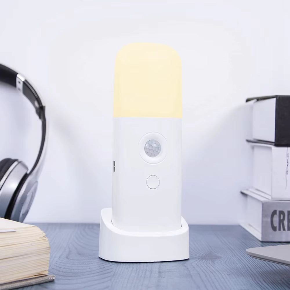 LED Motion Sensor Night Light USB Rechargeable and Dimmable