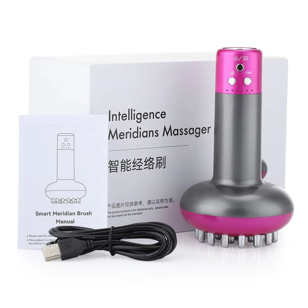 Rechargeable Guasha Massager with Heating and Body Shaping Function