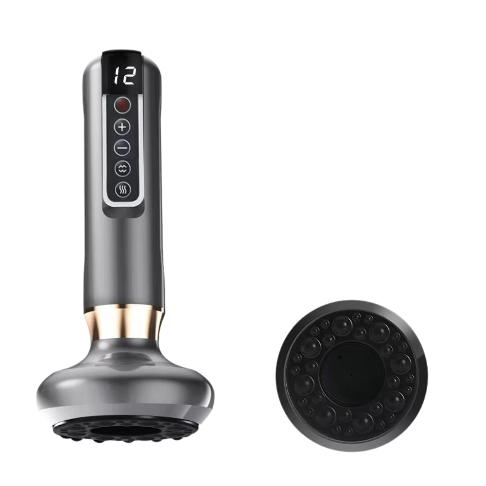 Electric Cupping Massager with Vacuum Suction and Infrared Heat