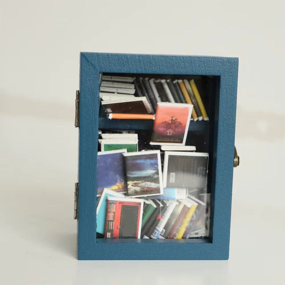Set of 60 Miniature Book Ornaments
