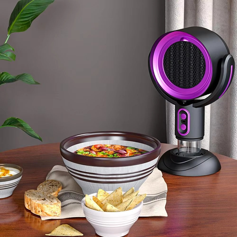 Portable Range Hood Cooking Table Vent 2 Speed Exhaust Fan Air Purifier