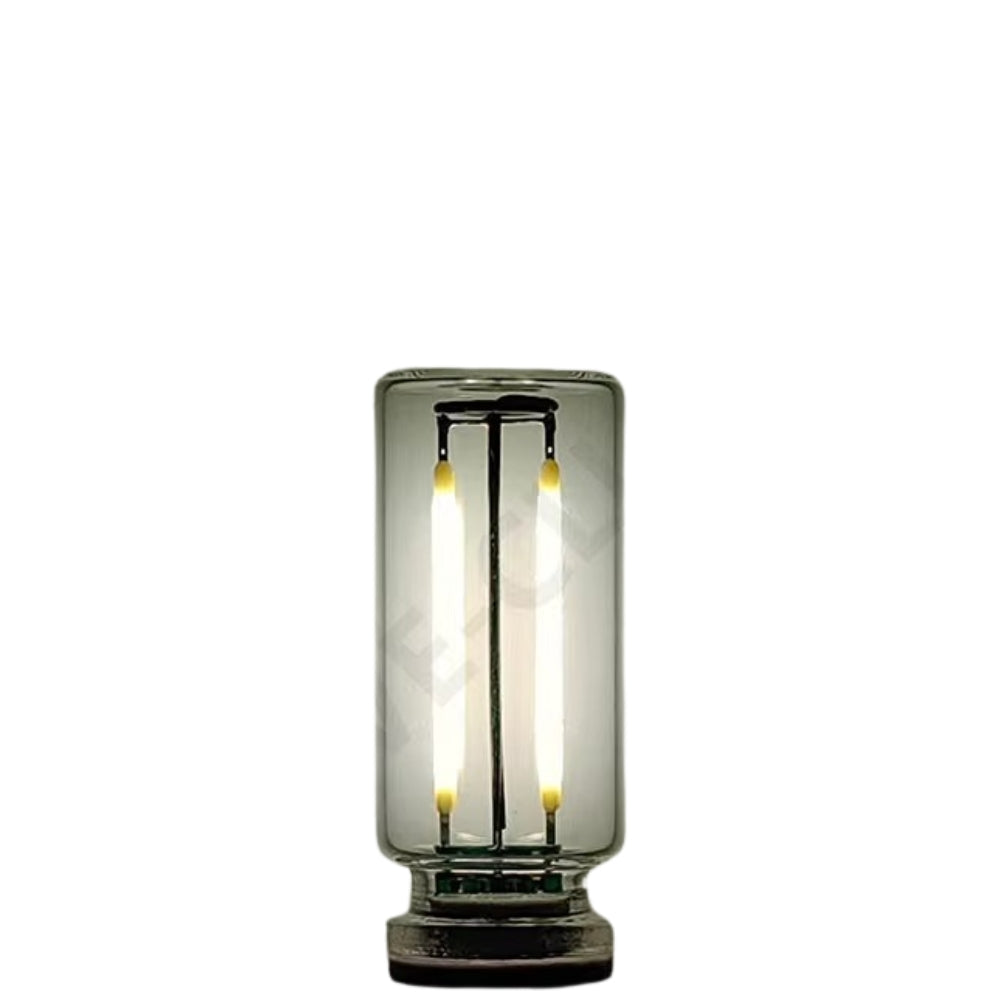 USB Touch Control LED Night Light with Edison Filament Bulb for DIY Bedroom Decor