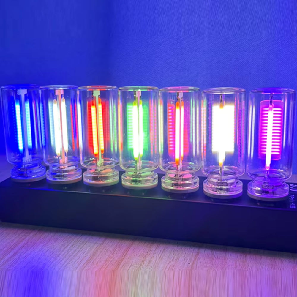 USB Touch Control LED Night Light with Edison Filament Bulb for DIY Bedroom Decor