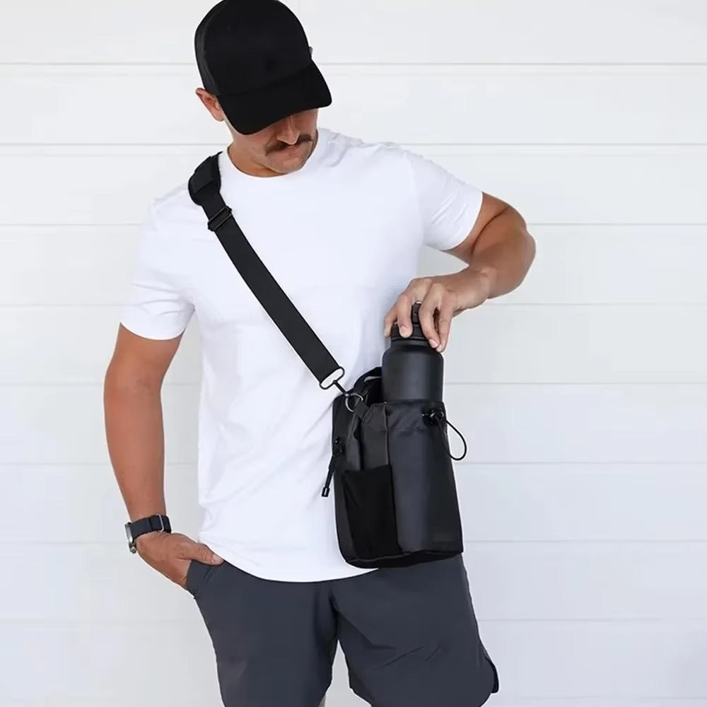 Magnetic Gym Bag Huge Capacity with Phone and Water Bottle Pouch