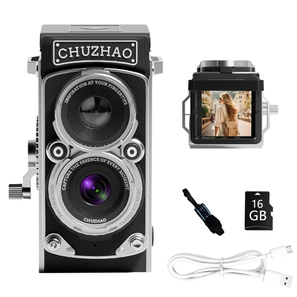 Retro Dual Reflex Camera Mini Camera