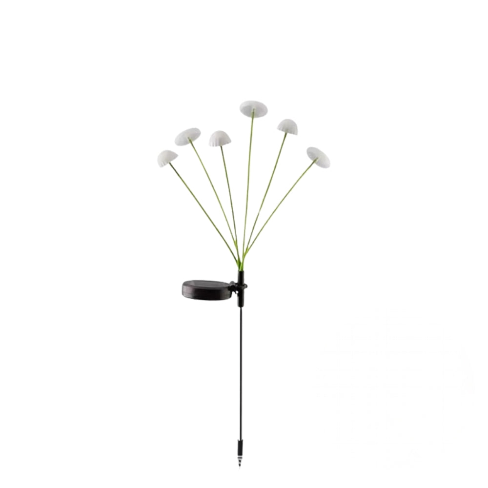 LED Solar Mushroom Lights Waterproof Yard Patio Pathway Jellyfish for Garden Ambiance