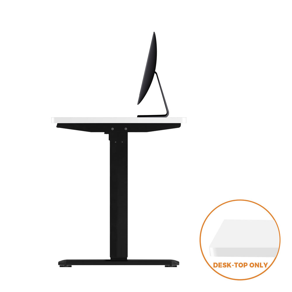 Standing Desk Top with Drilled Hole White 150cm