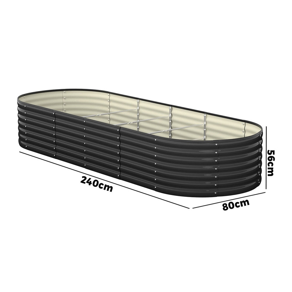 Raised Garden Bed Galvanized Steel