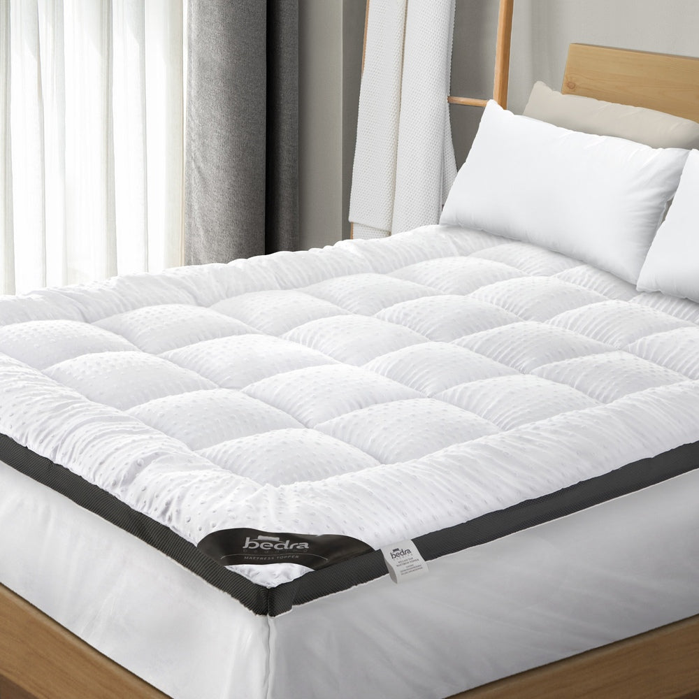 Pillowtop Mattress Topper Airflow Mesh 5cm Single