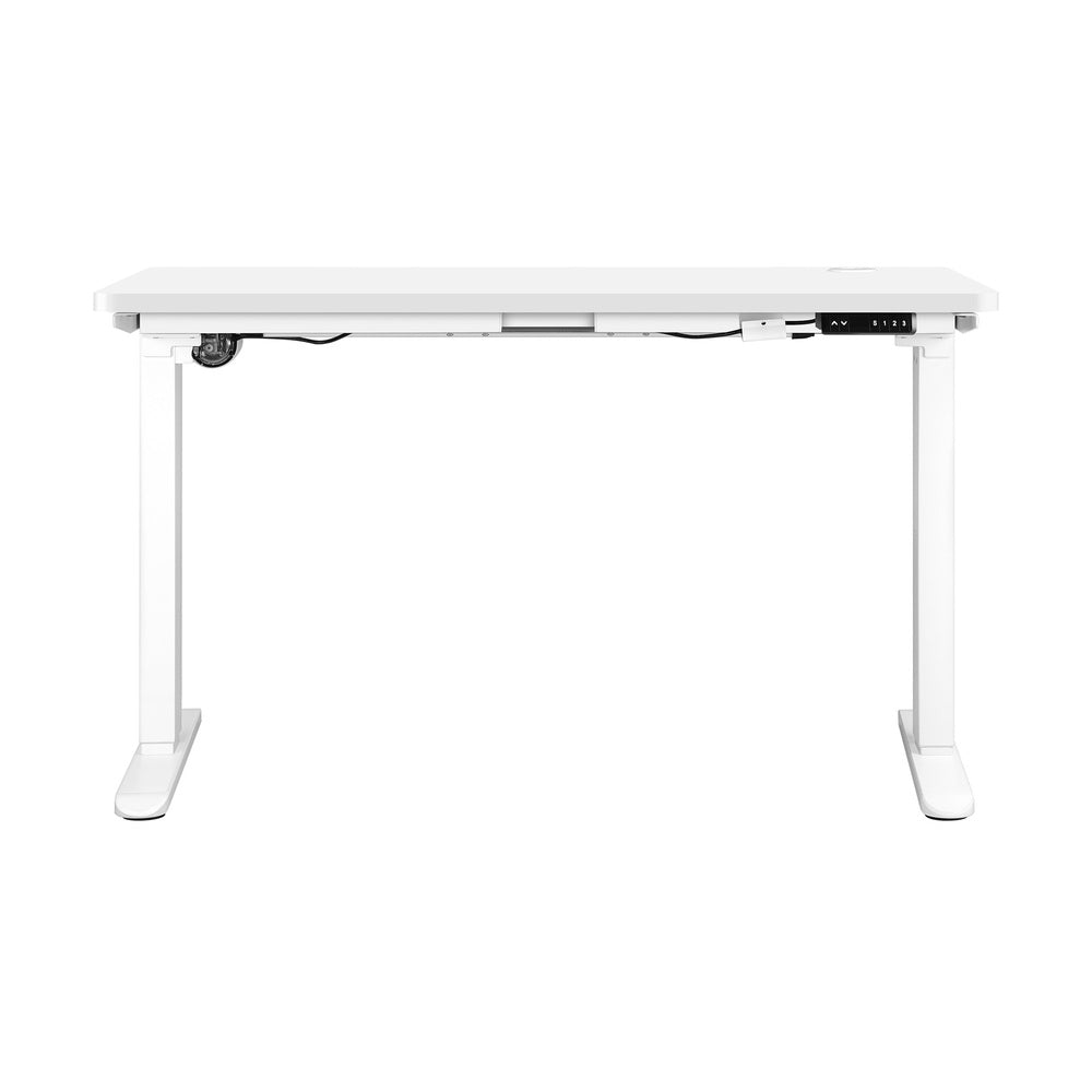 Adjustable Motorized Standing Desk 150cm White