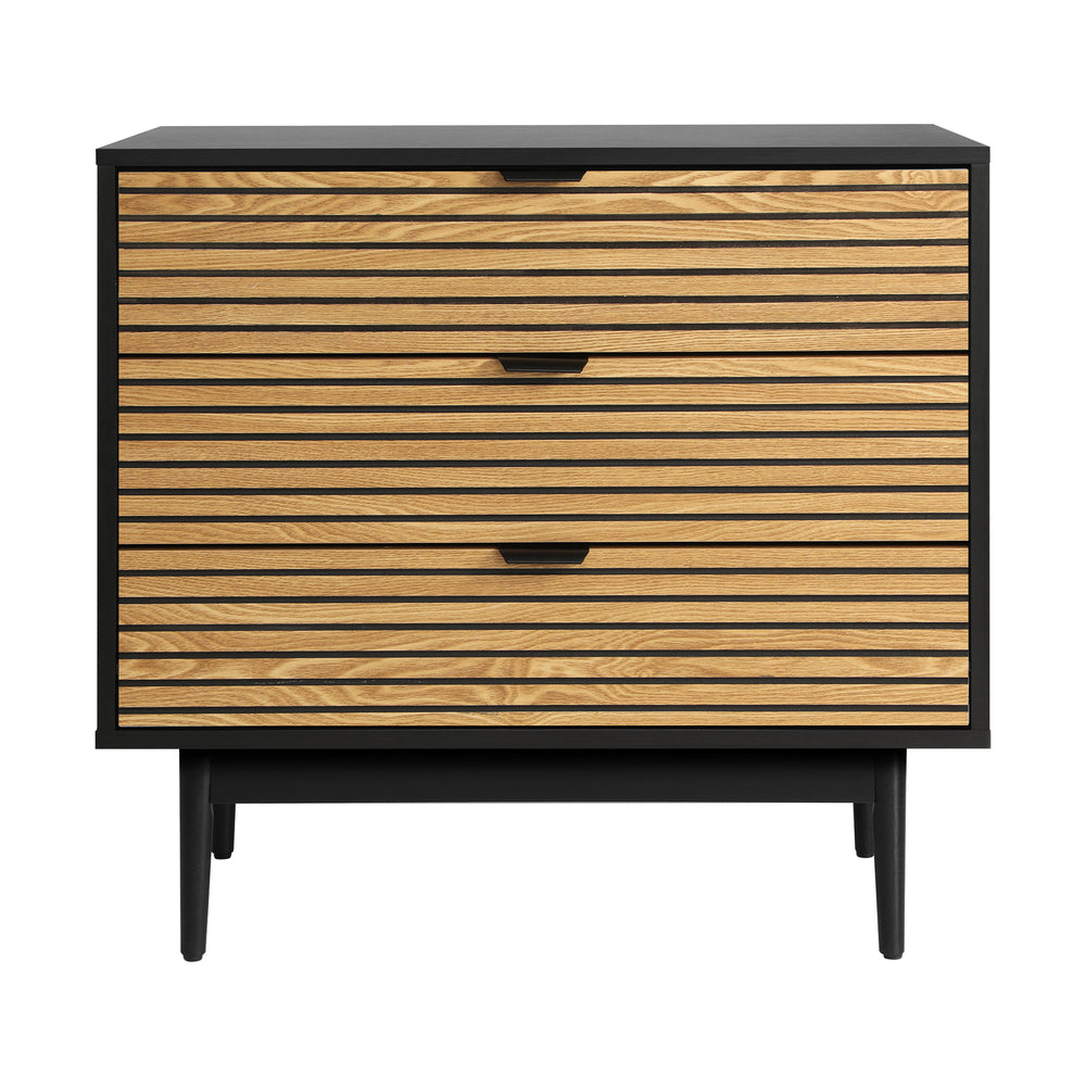 Chest of Drawers 3-Drawer Dresser Table Lowboy