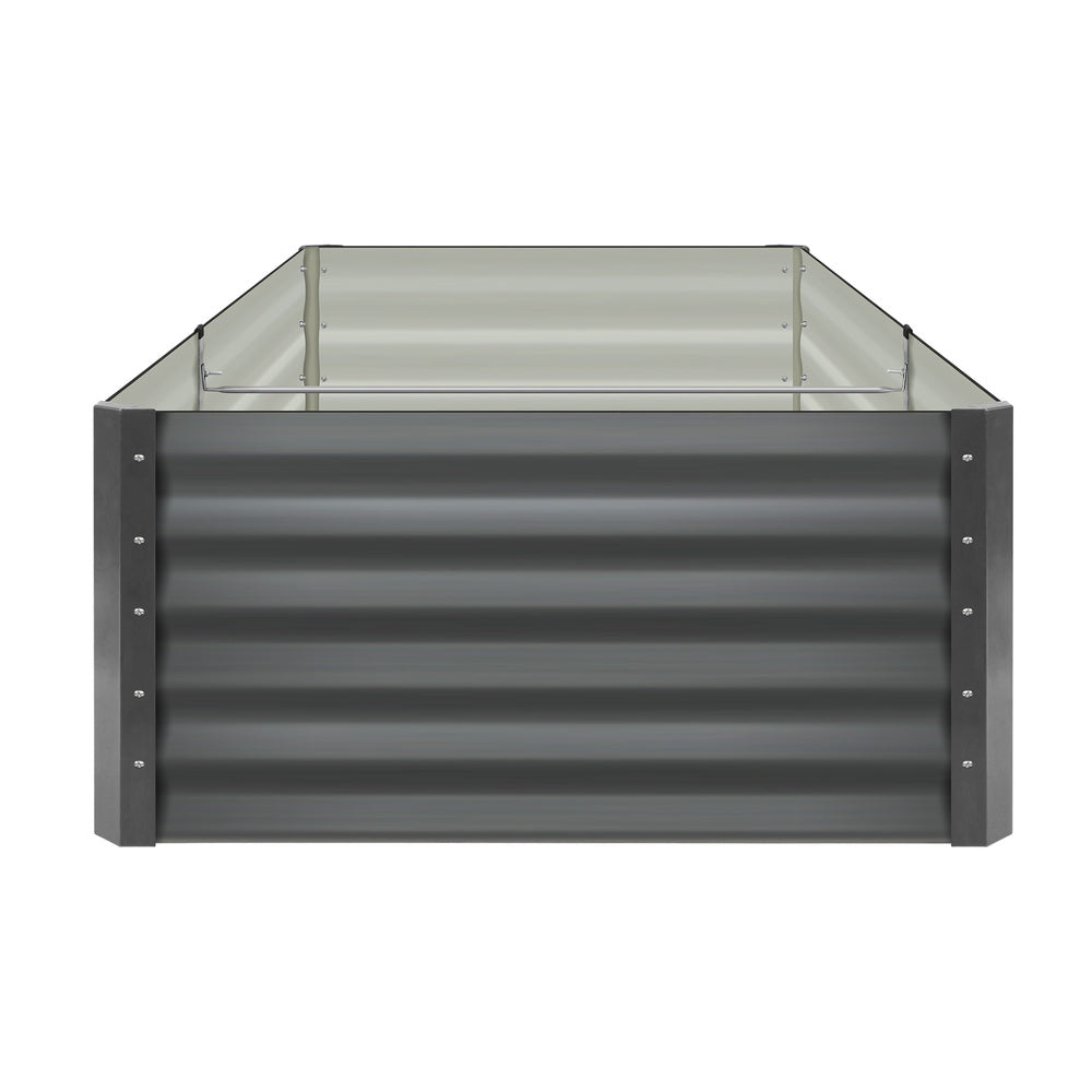 2 pcs Galvanized Steel Garden Bed